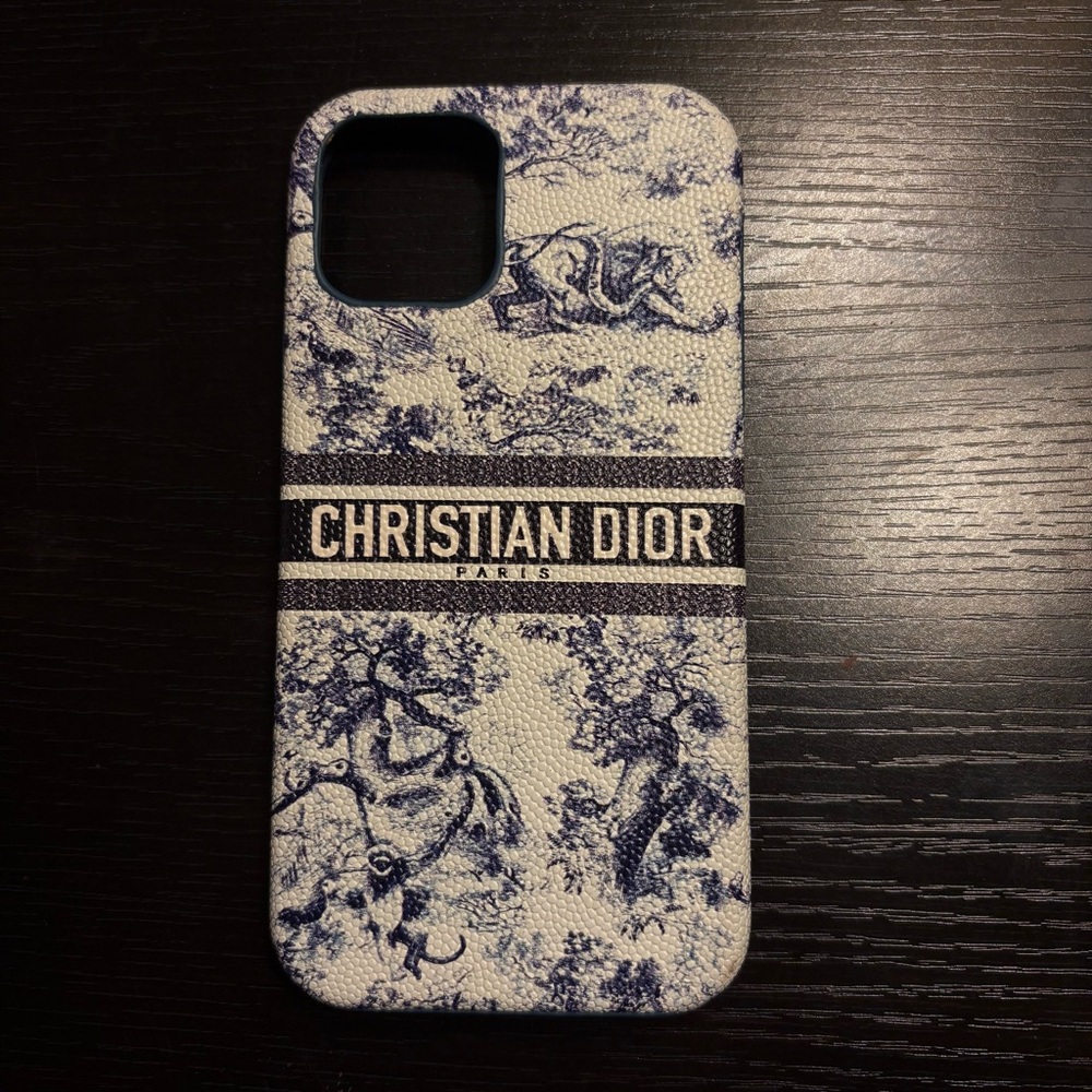 Dior Blue and White Phone Case iPhone 12